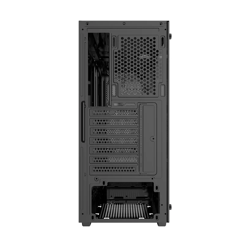 DarkFlash A305 TG Panel Luxury ATX PC Case (Black, White)