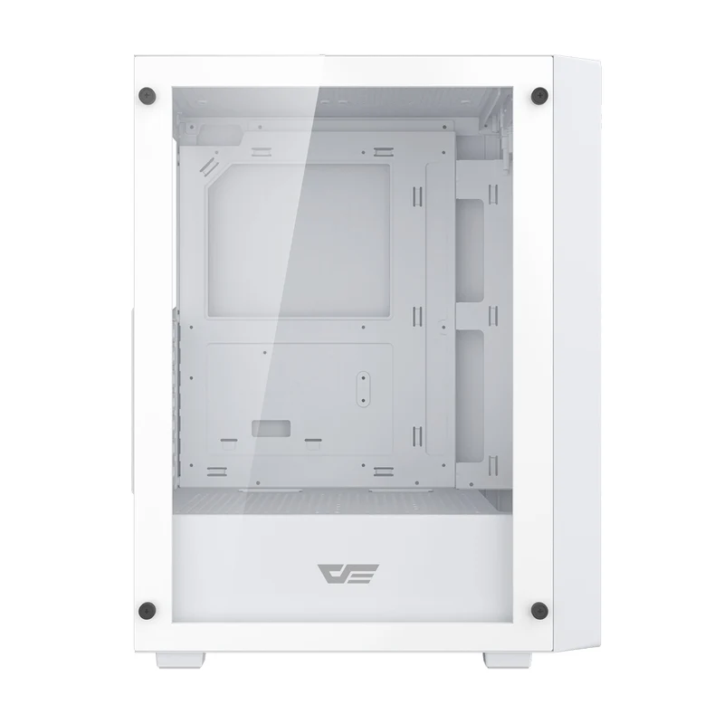 DarkFlash A305 TG Panel Luxury ATX PC Case (Black, White)