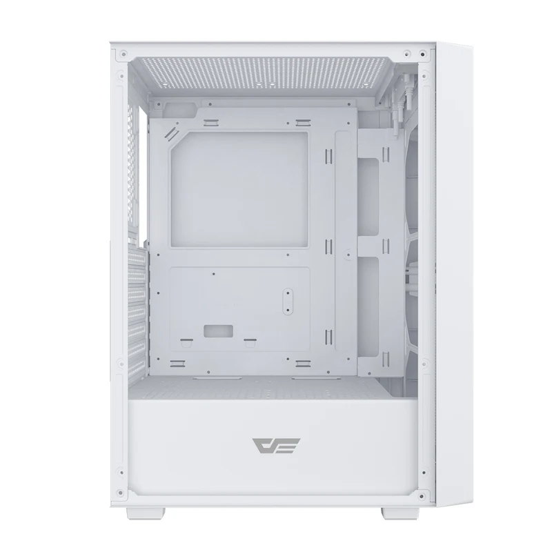 DarkFlash A305 TG Panel Luxury ATX PC Case (Black, White)