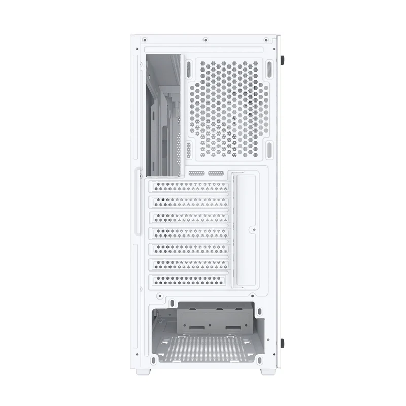 DarkFlash A305 TG Panel Luxury ATX PC Case (Black, White)