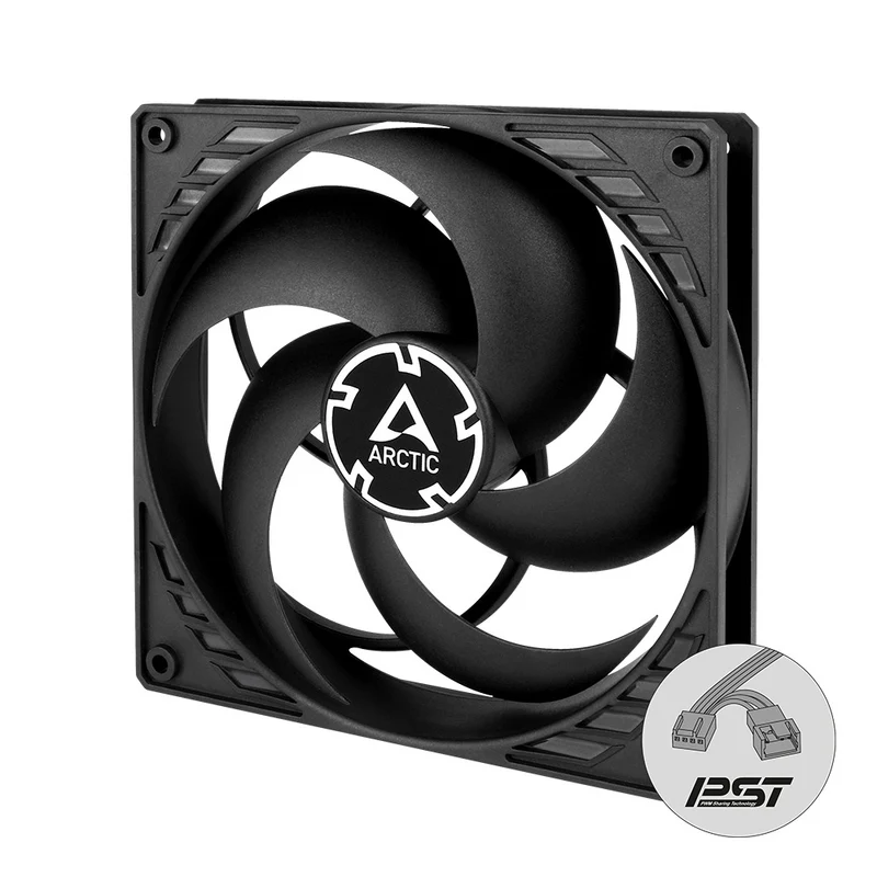 Arctic P14 PWM PST CO Pressure-Optimised 140mm Single Fan with PWM PST (Black) (ACFAN00126A)