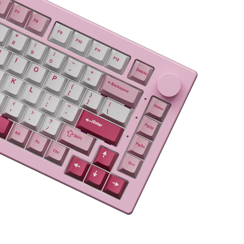 Akko 5075 V3 Multi-Mode RGB Hot-Swappable Mechanical Keyboard (Prunus Lannesiana) (Akko V3 Piano Pro Switch) (013-003-007-010-004)