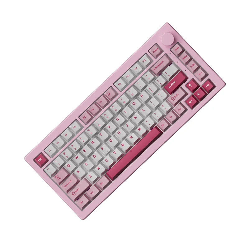 Akko 5075 V3 Multi-Mode RGB Hot-Swappable Mechanical Keyboard (Prunus Lannesiana) (Akko V3 Piano Pro Switch) (013-003-007-010-004)