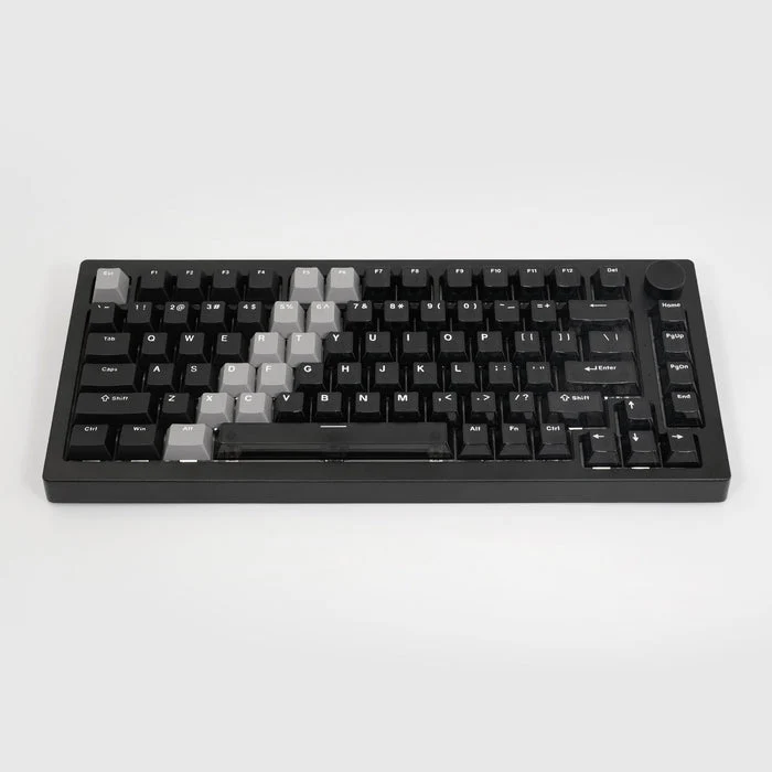 Akko 5075 V3 Wired ARGB Hot-Swappable Magnetic Keyboard (Gradient Hybrid Black Transparent) (Akko AstroAim Magnetic Switch) (001-075-085-060-062)