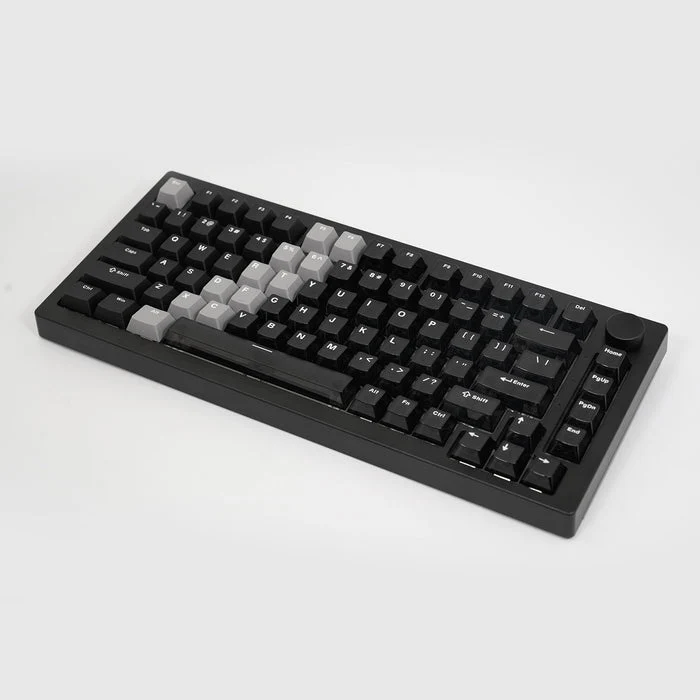 Akko 5075 V3 Wired ARGB Hot-Swappable Magnetic Keyboard (Gradient Hybrid Black Transparent) (Akko AstroAim Magnetic Switch) (001-075-085-060-062)