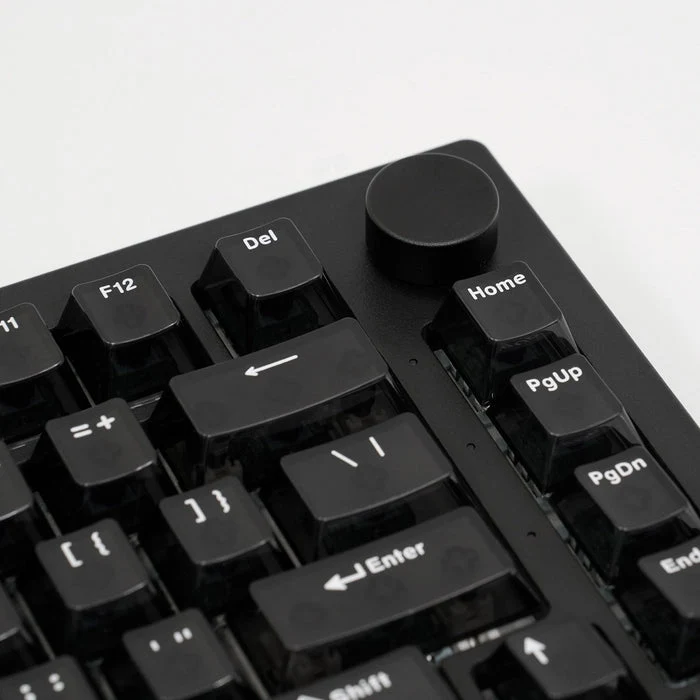 Akko 5075 V3 Wired ARGB Hot-Swappable Magnetic Keyboard (Gradient Hybrid Black Transparent) (Akko AstroAim Magnetic Switch) (001-075-085-060-062)