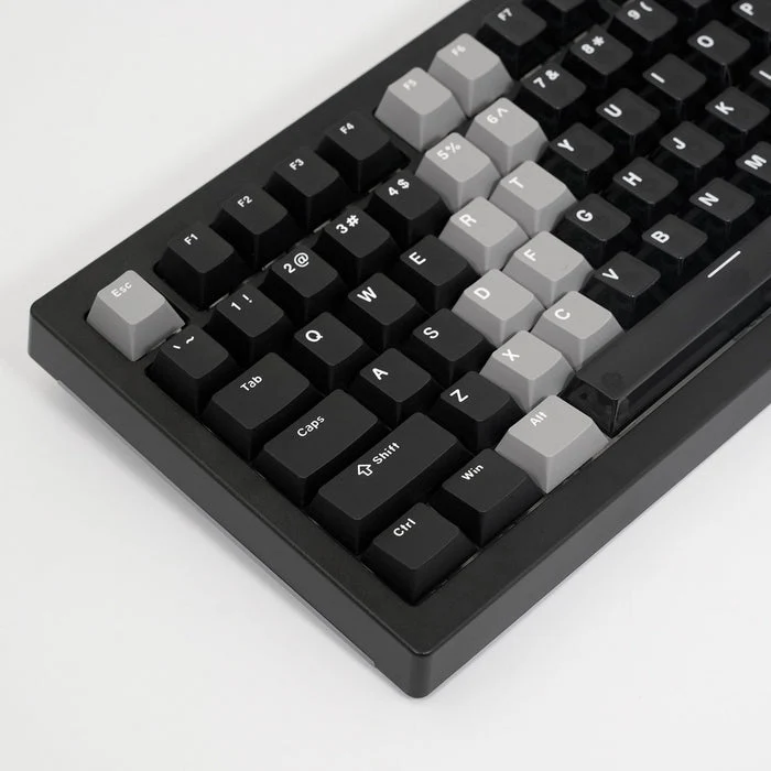 Akko 5075 V3 Wired ARGB Hot-Swappable Magnetic Keyboard (Gradient Hybrid Black Transparent) (Akko AstroAim Magnetic Switch) (001-075-085-060-062)