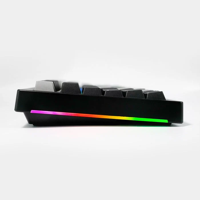 Akko 5075 V3 Wired ARGB Hot-Swappable Magnetic Keyboard (Gradient Hybrid Black Transparent) (Akko AstroAim Magnetic Switch) (001-075-085-060-062)