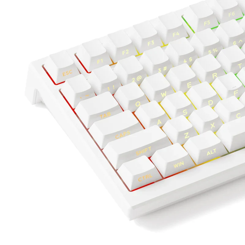 Akko TAC75 HE Wired RGB Magnetic Keyboard (White) (Akko Glare Magnetic Switch)