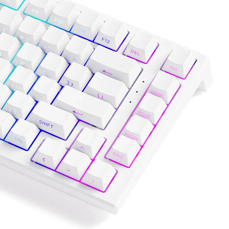 Akko TAC75 HE Wired RGB Magnetic Keyboard (White) (Akko Glare Magnetic Switch)