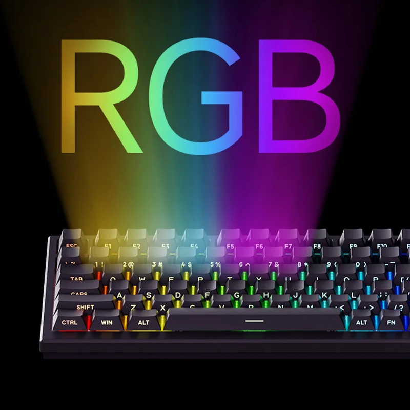 Akko TAC75 HE Wired RGB Magnetic Keyboard (Black) (Akko Glare Magnetic Switch)