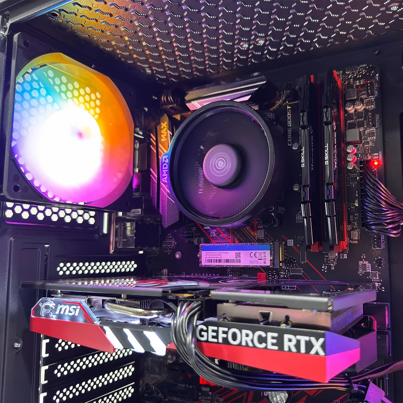 Alpha Cronus Black Desktop Gaming PC | AMD Ryzen 5 5500GT | 16GB RAM | 500GB SSD | RTX 4060 | Windows 11 Pro