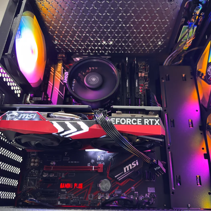 Alpha Cronus Black Desktop Gaming PC | AMD Ryzen 5 5500GT | 16GB RAM | 500GB SSD | RTX 4060 | Windows 11 Pro