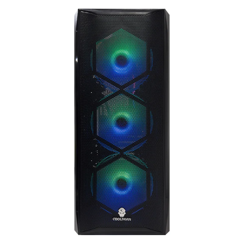Alpha Aurora Gaming Black Desktop Gaming PC | AMD Ryzen 5 5600 | 16GB RAM | 500GB SSD | RTX 3050 | Windows 11 Pro