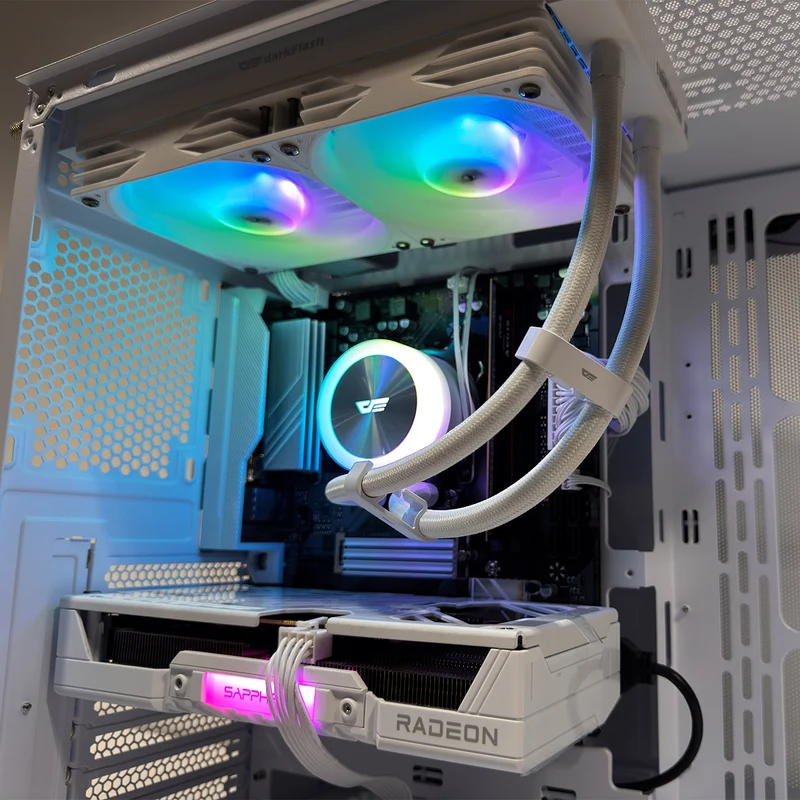 Sigma C285P White Desktop Gaming PC | AMD Ryzen 5 8400F | 16GB RAM | 1TB SSD | RX 9060 XT | Windows 11 Pro