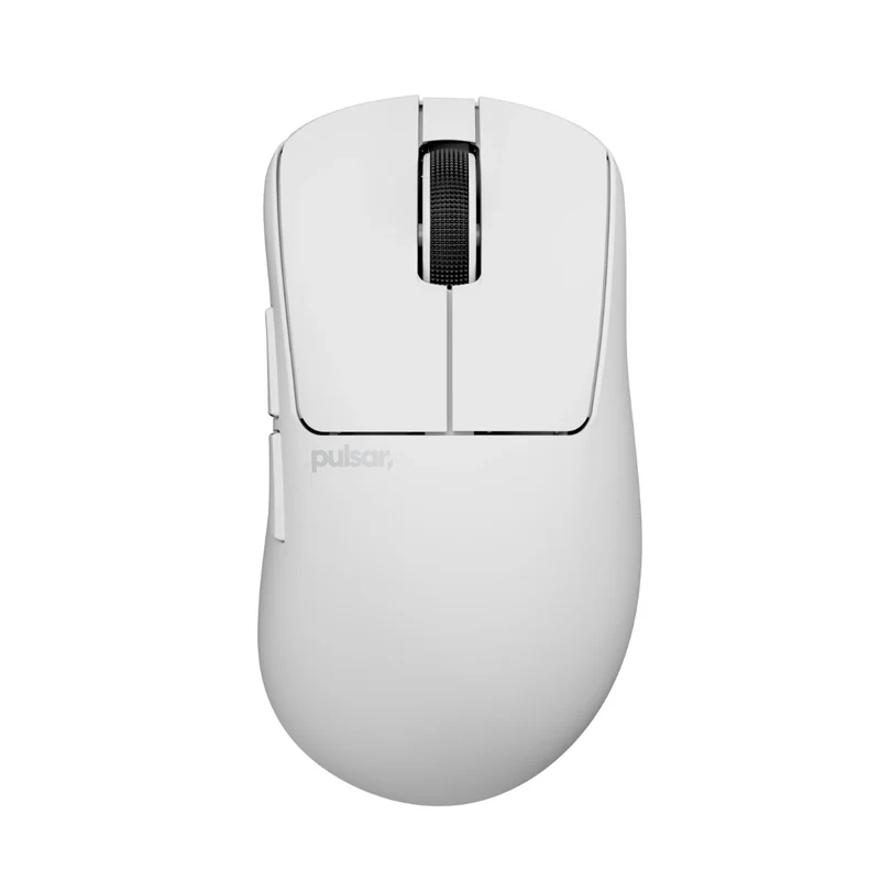 Pulsar Xlite CrazyLight 8K Polling Rate eSports Gaming Mouse Size 2 (Jet Black, Uyuni White)