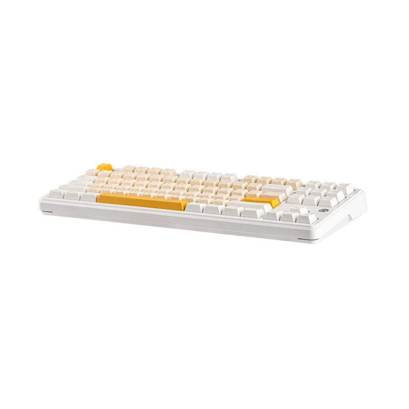 Ajazz MK87 RGB 87 Keys Hot-Swappable Mechanical Keyboard (Yellow/White/Yellow) (Day Dream Switch)