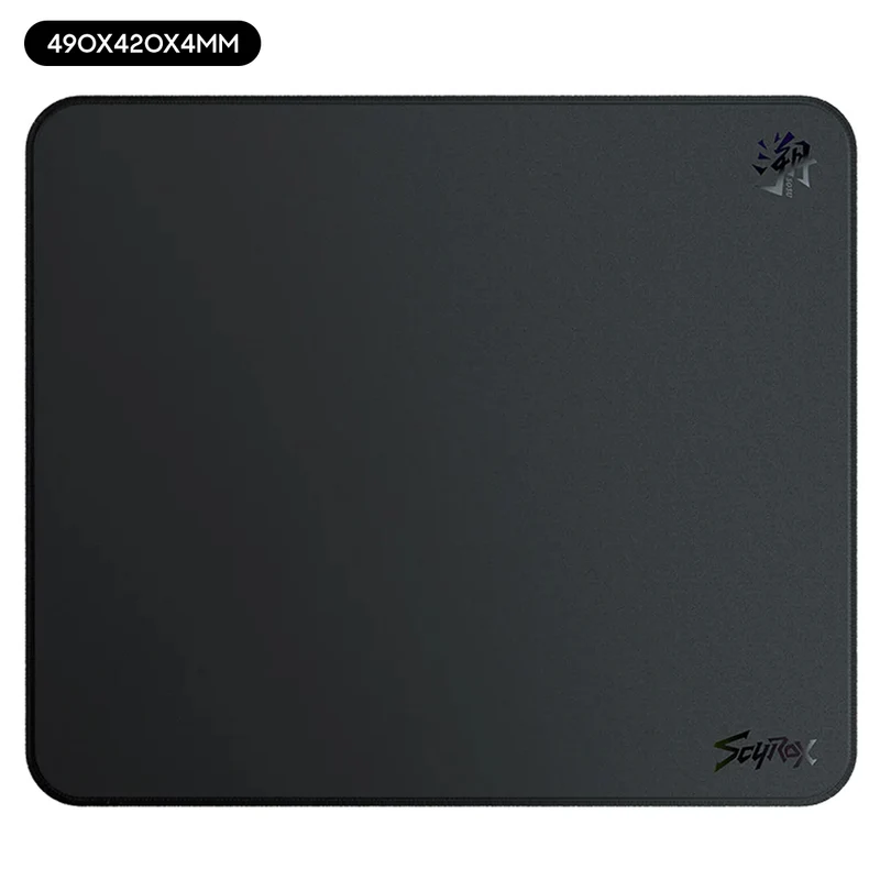 Scyrox Sosu Gaming Mouse Pad (Black) (490mmx420mmx4mm, 450mmx400mmx4mm)
