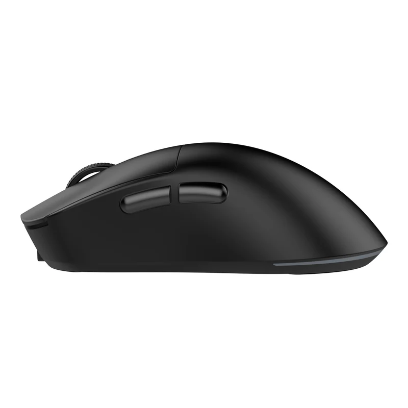 NacodeX x Ajazz NJ08 Tri-Mode RGB Gaming Mouse (Black, White)