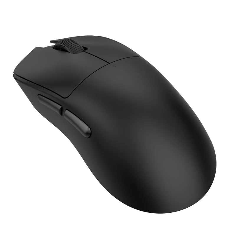 NacodeX x Ajazz NJ08 Tri-Mode RGB Gaming Mouse (Black, White)