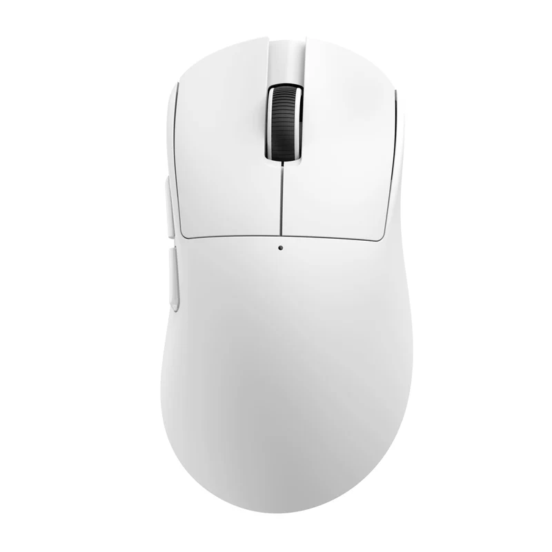 NacodeX x Ajazz NJ08 Tri-Mode RGB Gaming Mouse (Black, White)