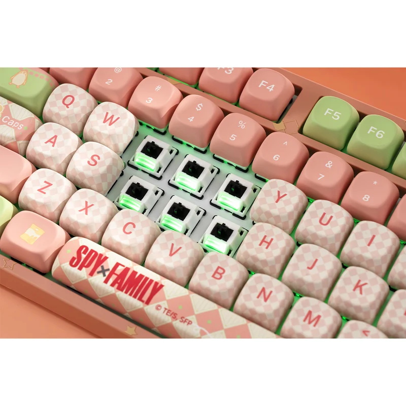 Akko Spy x Family 5108B Plus Multi-Mode RGB Hot-Swappable Mechanical Keyboard (Akko V3 Piano Pro Switch)
