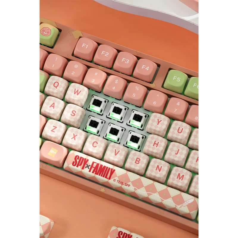 Akko Spy x Family 5108B Plus Multi-Mode RGB Hot-Swappable Mechanical Keyboard (Akko V3 Piano Pro Switch)