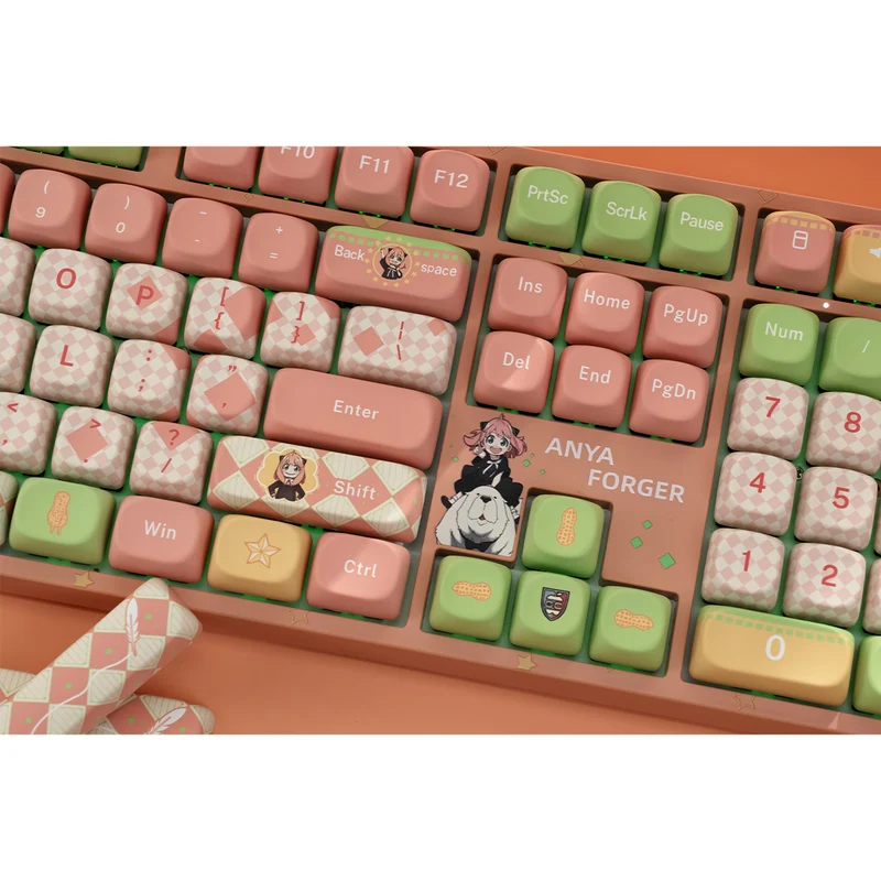 Akko Spy x Family 5108B Plus Multi-Mode RGB Hot-Swappable Mechanical Keyboard (Akko V3 Piano Pro Switch)