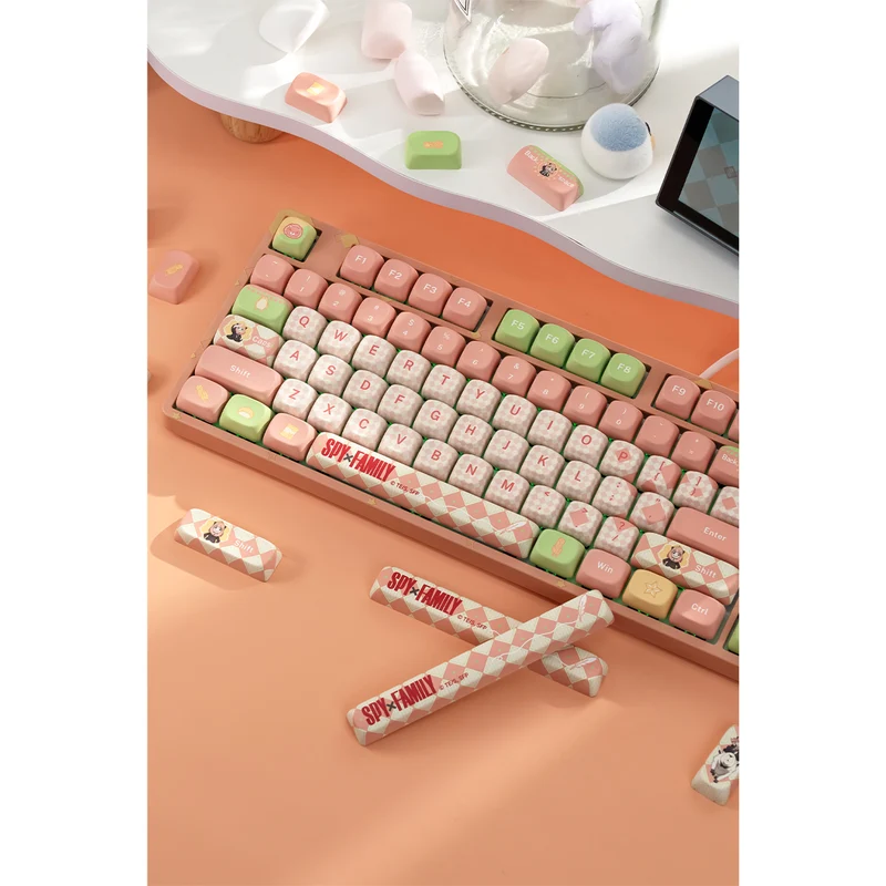 Akko Spy x Family 5108B Plus Multi-Mode RGB Hot-Swappable Mechanical Keyboard (Akko V3 Piano Pro Switch)
