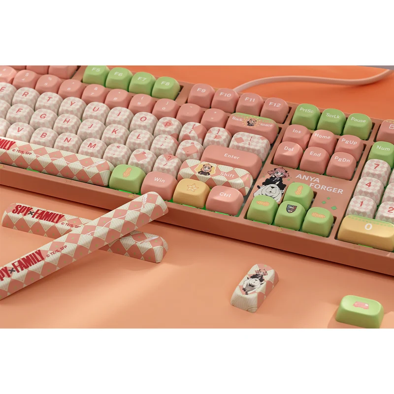 Akko Spy x Family 5108B Plus Multi-Mode RGB Hot-Swappable Mechanical Keyboard (Akko V3 Piano Pro Switch)