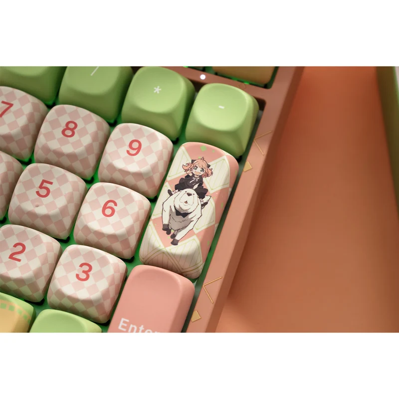 Akko Spy x Family 5108B Plus Multi-Mode RGB Hot-Swappable Mechanical Keyboard (Akko V3 Piano Pro Switch)
