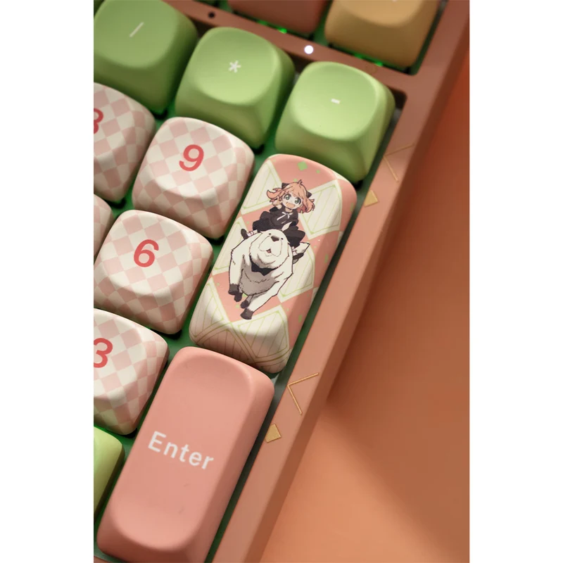 Akko Spy x Family 5108B Plus Multi-Mode RGB Hot-Swappable Mechanical Keyboard (Akko V3 Piano Pro Switch)