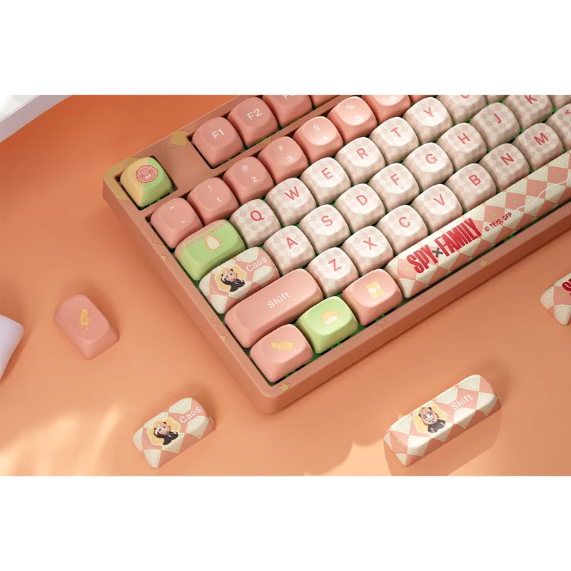 Akko Spy x Family 5108B Plus Multi-Mode RGB Hot-Swappable Mechanical Keyboard (Akko V3 Piano Pro Switch)