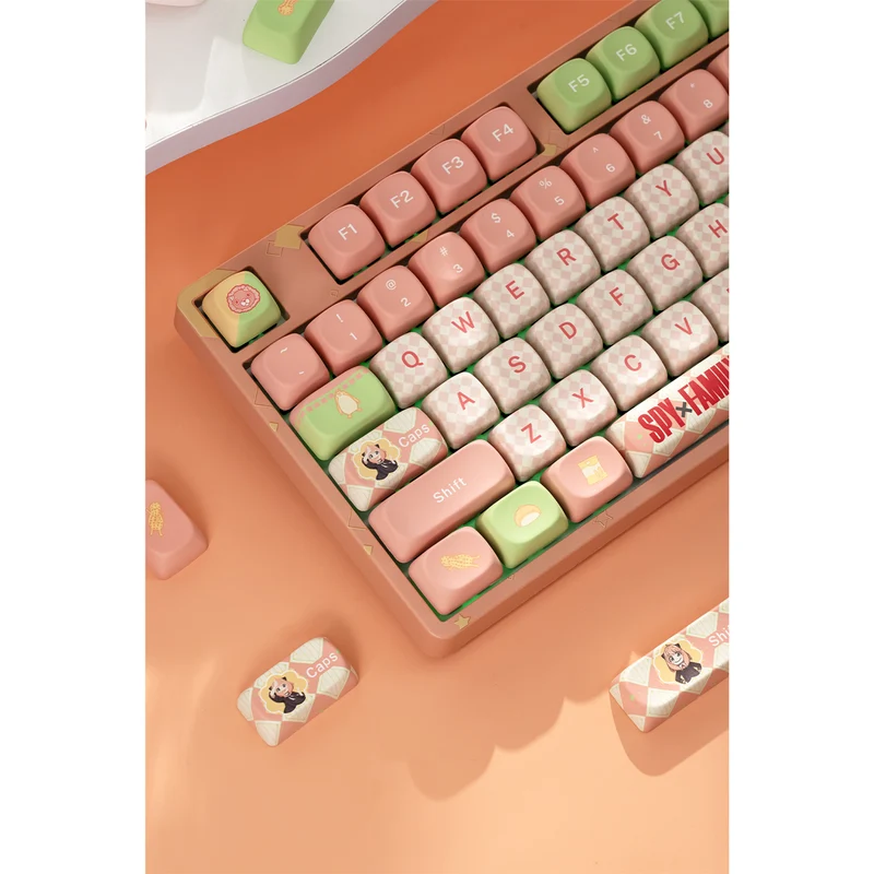 Akko Spy x Family 5108B Plus Multi-Mode RGB Hot-Swappable Mechanical Keyboard (Akko V3 Piano Pro Switch)