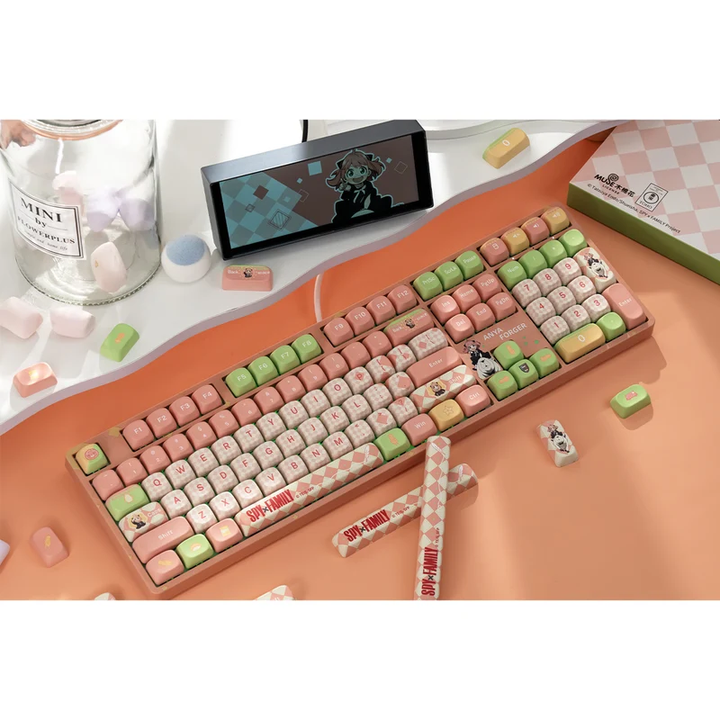 Akko Spy x Family 5108B Plus Multi-Mode RGB Hot-Swappable Mechanical Keyboard (Akko V3 Piano Pro Switch)