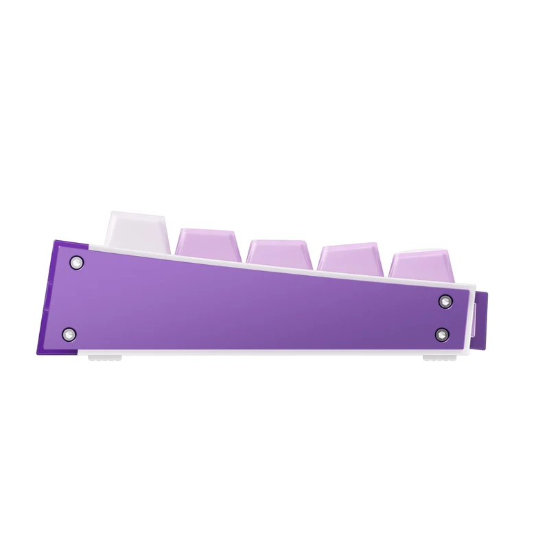 Akko Ray68 RGB Wired Mechanical Keyboard (Misty Purple & White) (Akko AstroAim Magnetic Switch) (101-RA68B-003)