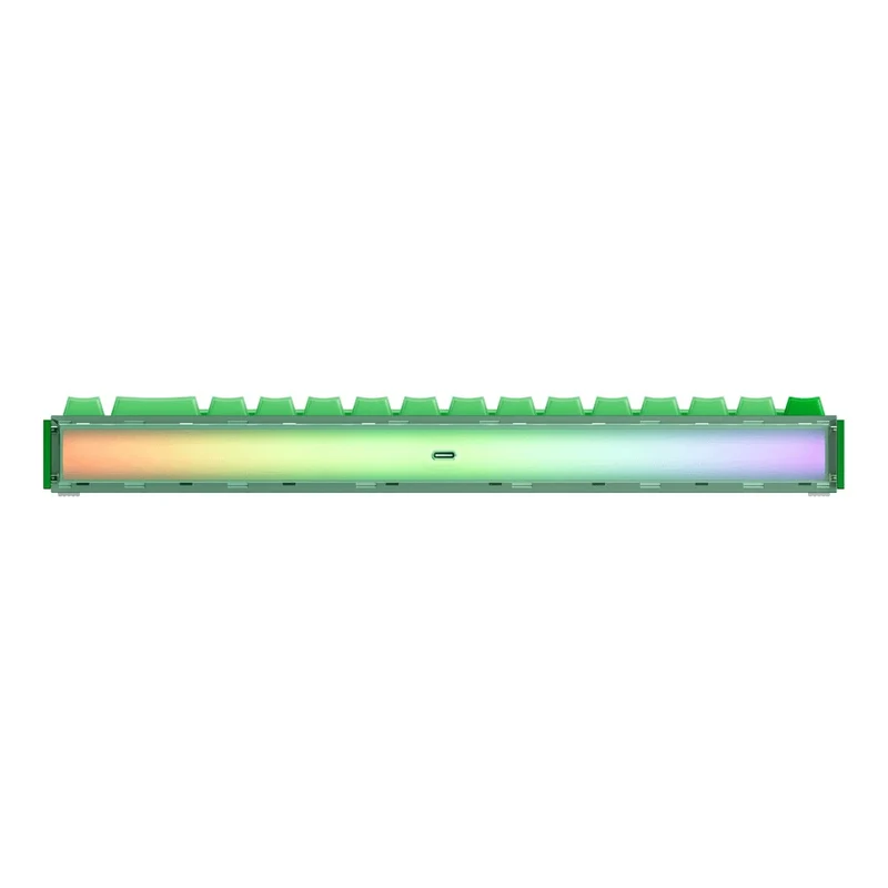 Akko Ray68 RGB Wired Mechanical Keyboard (Misty Green & White) (Akko AstroAim Magnetic Switch) (101-RA68B-006)