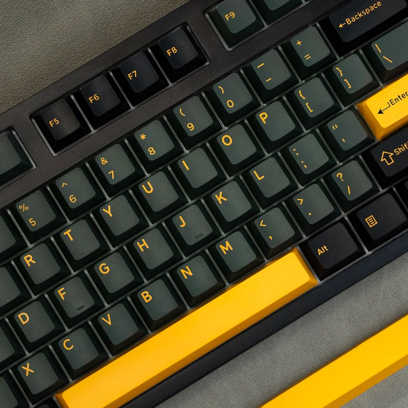 Akko Black & Gold 3108 V3 Wired Mechanical Keyboard (Akko Frost Pink Switch)