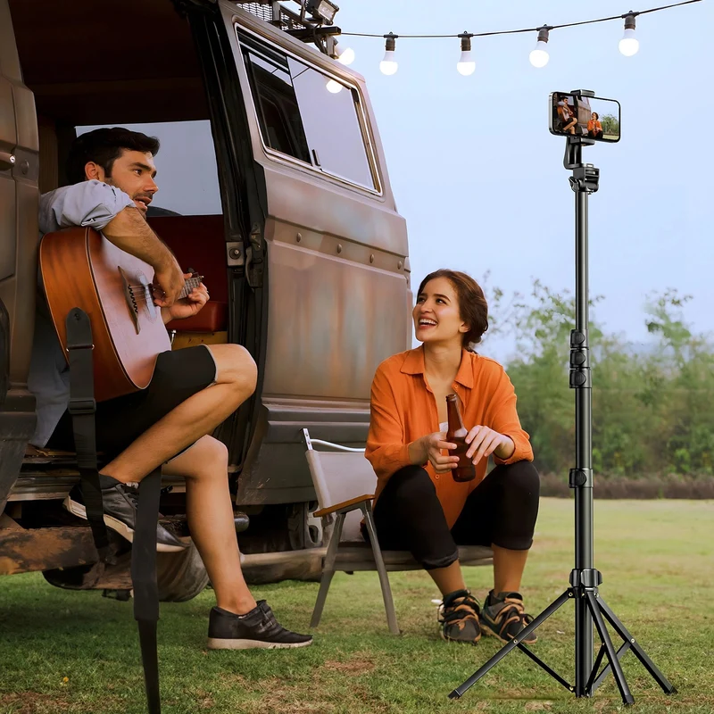Ugreen Selfie Stick Tripod with Bluetooth Remote - 1.7m (Black) (LP680/15609)