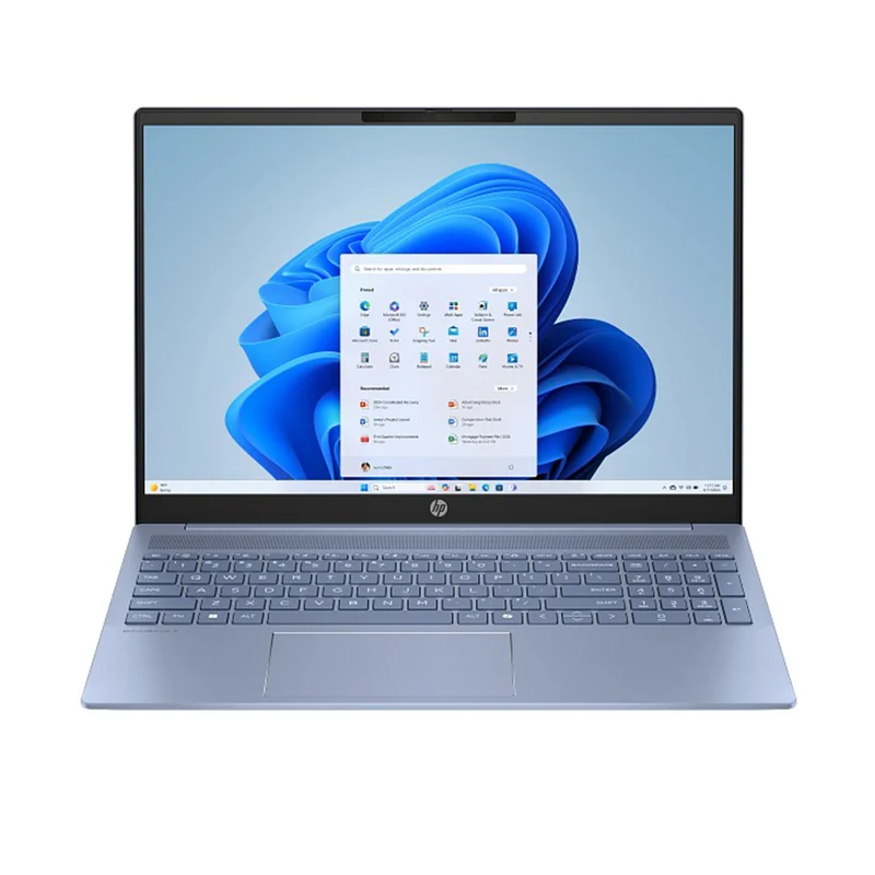 HP OmniBook 5 AI 16-af1063TU Laptop (Sky Blue) | 16.0 2K (1920x1200) Antiglare IPS 300 nits | Ultra 7 255U | 32GB RAM | 1TB SSD | Intel Graphics | Windows 11 Home | MS Office Home 2024 + HP Everyday 16" Laptop Briefcase