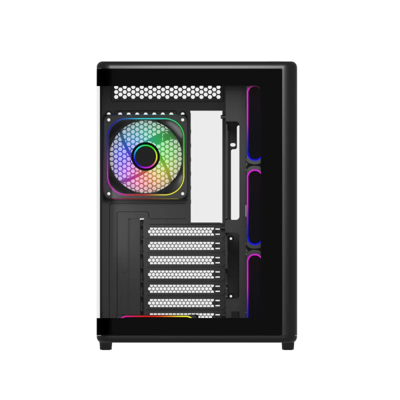 Cooler Master Elite 600 TG ATX Mid-Tower PC Case with USB-C Port (Black ARGB, White ARGB) (E600-KGNN-S02, E600-WGNN-S02)