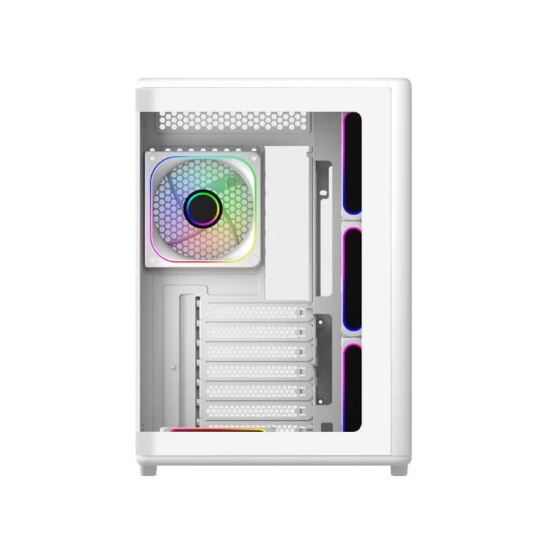 Cooler Master Elite 600 TG ATX Mid-Tower PC Case with USB-C Port (Black ARGB, White ARGB) (E600-KGNN-S02, E600-WGNN-S02)