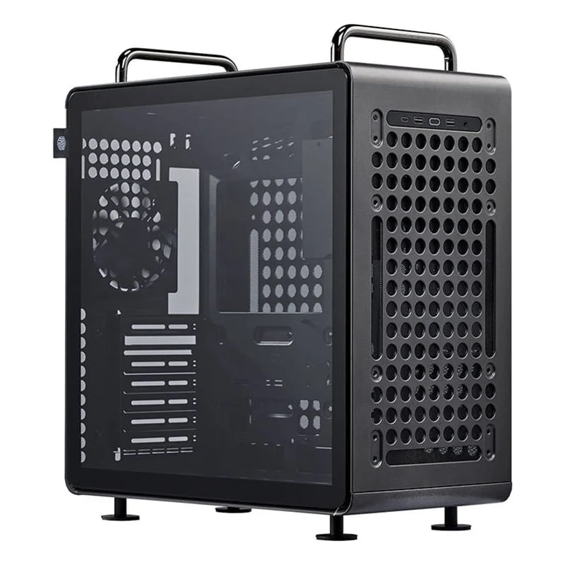 Cooler Master QUBE 540 ATX Mid-Tower PC Case (Moonstone, Stardust Iron) (Q540-LGNN-S00, Q540-MGNN-S00)