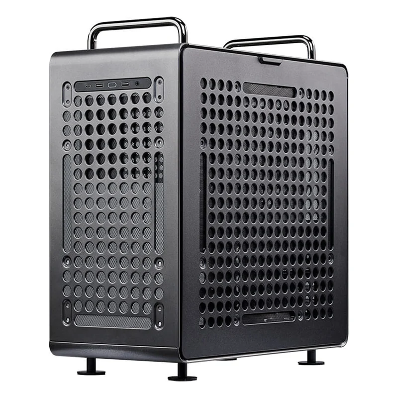 Cooler Master QUBE 540 ATX Mid-Tower PC Case (Moonstone, Stardust Iron) (Q540-LGNN-S00, Q540-MGNN-S00)