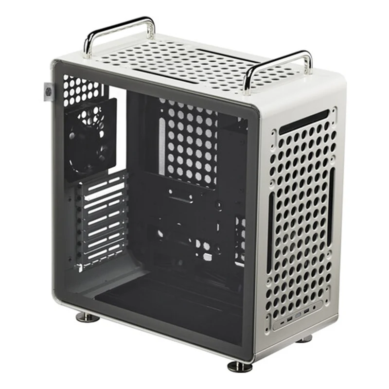Cooler Master QUBE 540 ATX Mid-Tower PC Case (Moonstone, Stardust Iron) (Q540-LGNN-S00, Q540-MGNN-S00)