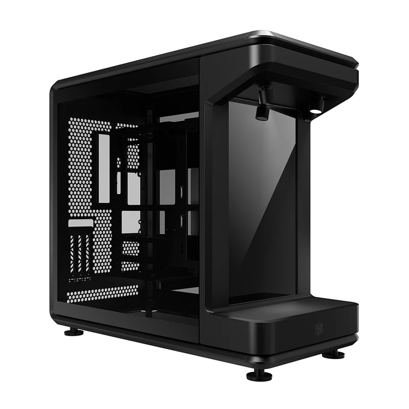 Cooler Master MasterFrame 360 Stage LCD TG ATX Mid-Tower PC Case (Black) (MF360-KHNN-S02)