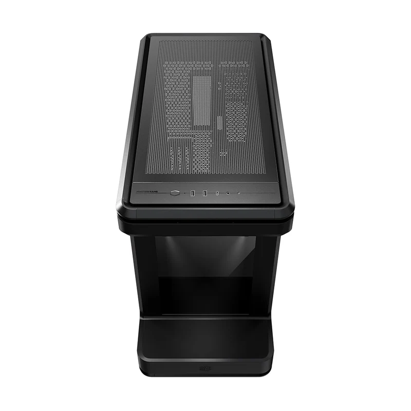Cooler Master MasterFrame 360 Stage LCD TG ATX Mid-Tower PC Case (Black) (MF360-KHNN-S02)