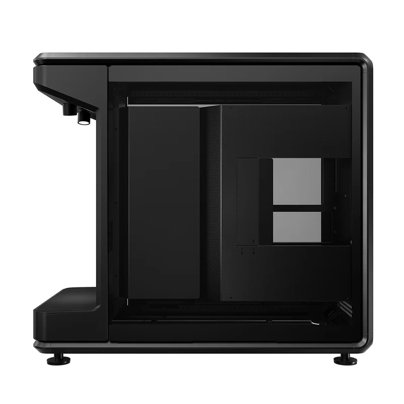 Cooler Master MasterFrame 360 Stage LCD TG ATX Mid-Tower PC Case (Black) (MF360-KHNN-S02)