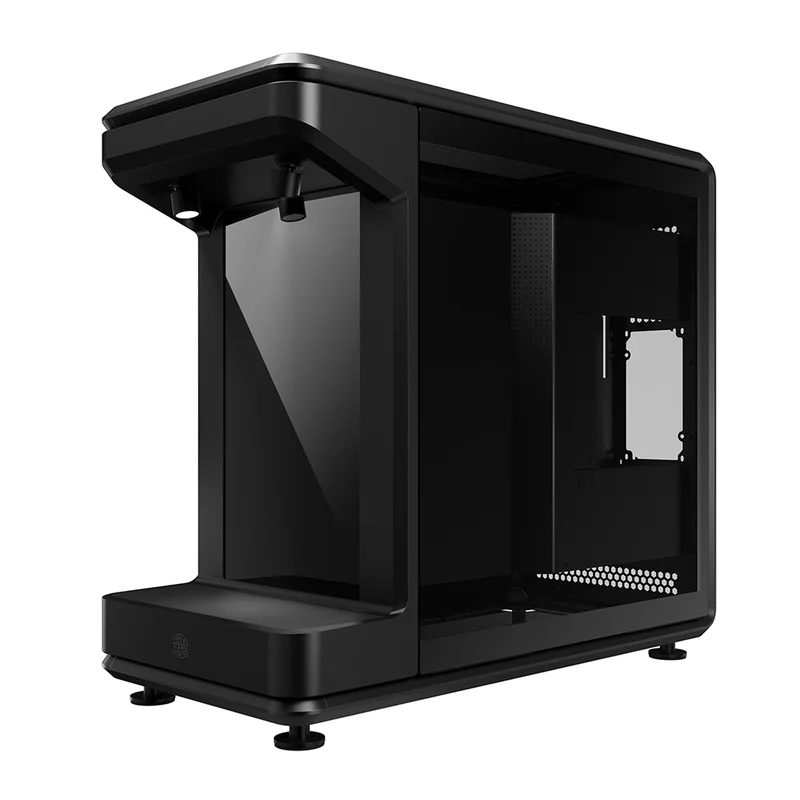Cooler Master MasterFrame 360 Stage LCD TG ATX Mid-Tower PC Case (Black) (MF360-KHNN-S02)