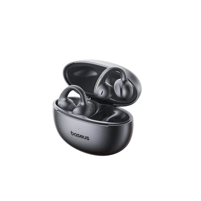 Baseus Bowie MC1 Pro Open-Ear True Wireless Earbuds (Cosmic Black, Stellar White, Galaxy Natural Titanium)